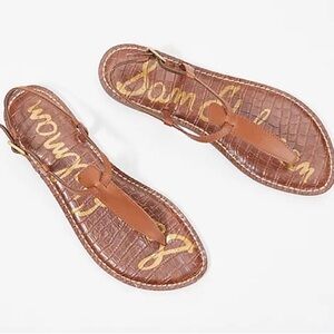 Sam Edelman Gigi t strap sandal in tan